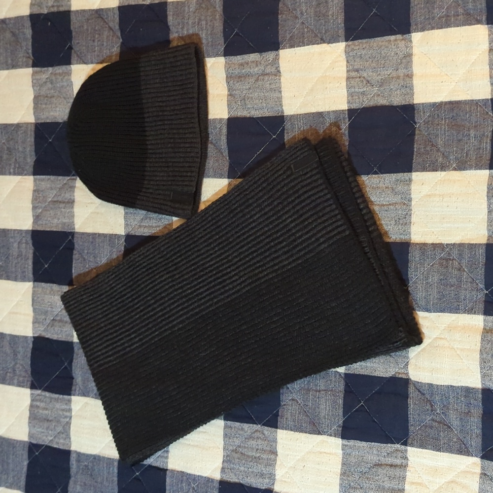 Calvin Klein Scarf and Cap Set